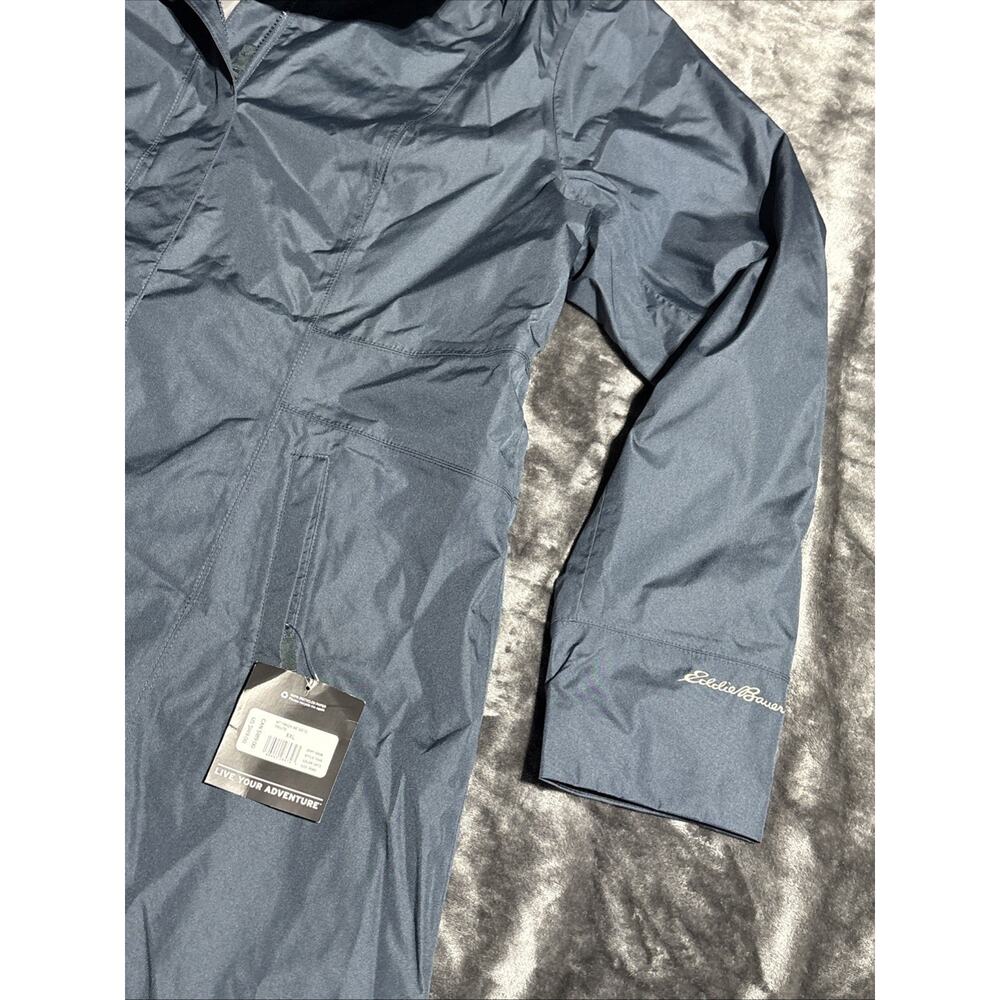 Eddie Bauer Girl On The Go Insulated Trench Coat Large NWT Waterproof T2XL - Picture 2 of 9
